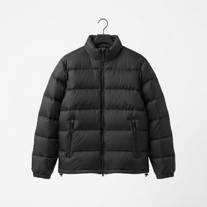 Fabricante de Chaquetas de Invierno Personalizadas, OEM ODM, Chaquetas Acolchadas para Hombre, Cuello Alto, Alternativa al Plumón, Ropa de Abrigo al por Mayor - Product Image 1