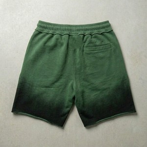 <b>Men</b>’s Vintage Washed Green Sweat <b>Shorts</b> Oversized Streetwear Cotton Fleece Gym <b>Lounge</b> Casual Drawstring Summer Athletic <b>Shorts</b> - Product Image 2