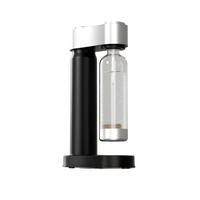 Machine à eau gazeuse Sudex HR-185, bouteille PET 1L, boîtier ABS/POM, certifiée LFGB, OEM ODM, machine à boissons, emballage en boîte cadeau