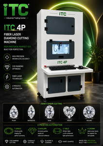 เครื่องตัดเพชรไฟเบอร์เลเซอร์ CNC 5 แกนความแม่นยำสูง พร้อมระบบควบคุม Ruida รุ่นใหม่ - Product Image 6