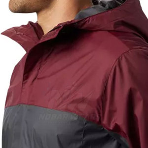 Outdoor Waterproof <b>Men</b> <b>Rain</b> <b>Jackets</b> <b>Lightweight</b> Breathable Wind Resistant Fishing Hiking Reliable Protection - Product Image 5