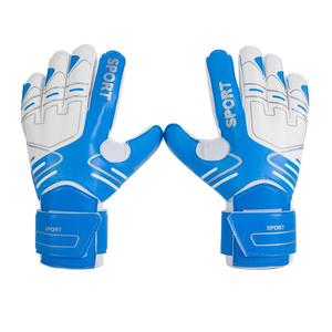 Gants de gardien de but de football, en cuir PU, antidérapants, respirants, avec sangle de poignet réglable, unisexes, pour le sport - Product Image 2