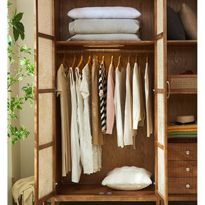 Armario simple tejido de ratán - Product Image 3