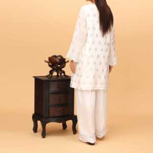 PS4905สูท2ชิ้นประดับด้วยผ้าแจ็คการ์ดของผู้หญิง - Product Image 1