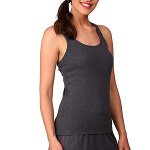 Débardeur de fitness pour femme sur mesure, couleur unie, longueur longue, toutes tailles disponibles, fabrication en usine à prix avantageux - Product Image 6