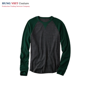 Unisex Heavy Cotton Long Sleeve Regular Fit Tee Autumn Earth <b>Tone</b> Terracotta Knitted Fabric - Product Image 6