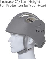 Casques de rugby antidérapants les plus vendus, protection de la tête en softshell, rembourrage respirant en mousse EVA, couleur/logo personnalisés