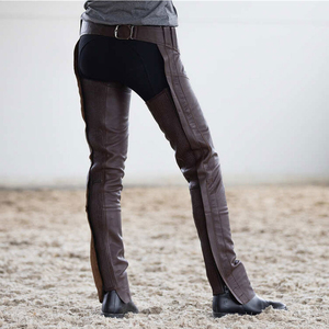 Genuine Leather Western Full <b>Chaps</b> High Quality Premium Style Horse Riders Comfortable Durable Equestrian Wear - Product Image 6
