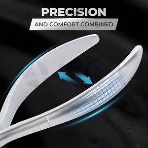 Coupe-cuticules de précision en acier inoxydable à ressort unique pour manucure et pédicure - Product Image 6