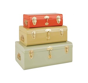 Modern Organizer Box Set with <b>Lid</b> and Handle - Product Image 1
