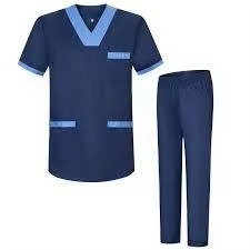 Unisex Fashion Spandex Breathable Salon Spa Healthcare Uniforms Match Trim Customizable Medical Beauty <b>Scrubs</b> OEM Service Safety - Product Image 5