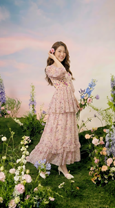 Vestido de Mujer Transpirable con Estampado Floral y Volantes en Capas, Vestido Mixi Elegante de Punto con Cintura Natural, Ecológico, para Fiestas de Verano, Precio de Fábrica - Product Image 6
