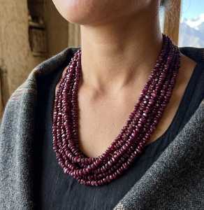 Natural <b>Red</b> Ruby Chip <b>Beads</b> Polished Gemstone Nugget Jewelry Making Third Party Appraisal 16Inch Strand 10-5MM Approx Certified - Product Image 4