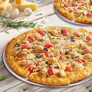 Non Stick Baking Moulds High Quality Aluminum Pizza Plates Oven Safe Anti-drop <b>Edge</b> Design Wholesale Price Trusted - Product Image 4