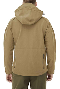 Long Sleeve Oversized <b>Pullover</b> Custom Sportswear Tactical <b>Jacket</b> Outdoor Tactical <b>Jacket</b> Men's 1/4 Zip Stand Collar - Product Image 2