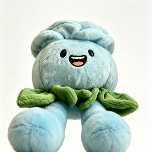 Rosa azul de peluche, regalo para el Día de San Valentín, peluche de rosa para decoración de habitación infantil, flor de peluche, regalo de cumpleaños, juguete de peluche de rosa - Product Image 3
