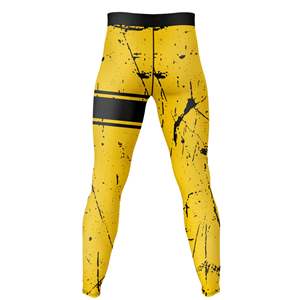 Leggings de Yoga para Hombre, Sublimados, Elásticos, sin Costuras, Cintura Elástica, Poliéster, Efecto Scrunch Butt, Ropa Deportiva Ajustada, Venta al Por Mayor - Product Image 3