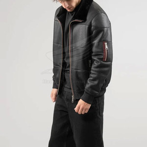 <b>Cheap</b> Price Men Leather <b>Jackets</b> New Arrival Men Leather <b>Jackets</b> <b>Winter</b> Customized Color Leather <b>Jacket</b> - Product Image 3
