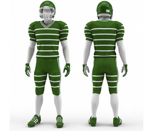 Uniforme de Fútbol Americano Elite, Ropa Deportiva con Sublimación Completa, Conjunto de Fútbol para Equipo |   Ropa Deportiva Transpirable de Poliéster - Product Image 4