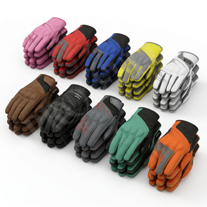 Gants de moto à doigts complets respirants, personnalisables, vente en gros, OEM, ODM, gants de protection pour le sport et la course à moto - Product Image 1