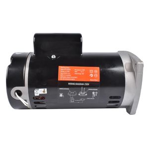 Motore per Pompa Piscina B2840 B840 2.5 HP 230V 3450 RPM Telaio 56Y Flangia Quadrata Monofase per Pompe Filtranti Whisperflo Vasche Idromassaggio - Product Image 1