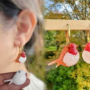 แม่พิมพ์เรซิ่นซิลิโคนสำหรับทำจี้รูปนกพิราบสันติภาพ ต่างหู สร้อยคอ และเครื่องประดับ - Product Image 4