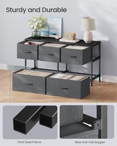 ตู้ลิ้นชักผ้าสไตล์เวียดนามสมัยใหม่ 5 ชั้นสำหรับห้องนอน - Product Image 3