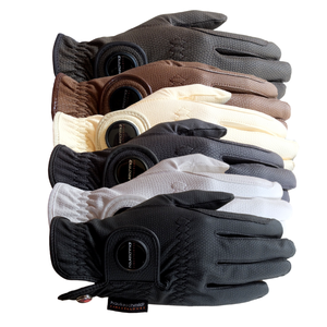 Gants d'équitation Apex Performance en cuir synthétique, confort et adhérence, fabrication OEM, fourniture sur mesure. - Product Image 4