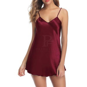 Chemises de nuit pour femmes de qualité supérieure, vêtements décontractés d'été, 100% soie respirante, respectueuse de l'environnement, design de logo personnalisé - Product Image 4