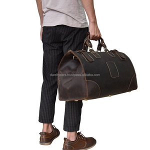 Mochila de Viaje Multifuncional de Cuero Genuino 3 en 1 Convertible, Bolsa de Gimnasio con Cierre, Impermeable, para Deportes al Aire Libre, OEM al por Mayor - Product Image 5