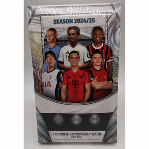 Original_2024/2025 Topp-s Chrome-Europe Football Club Competitions Hobby Box - Product Image 3
