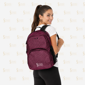Glitter Sequin Backpack School Bag Wheeled School Backpack Team Design Outdoor Sports Bag Glitter Cheer Backpack Gym Bag - Product Image 6