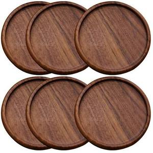 H a CRAFT Classic Durable Wooden Coaster for Coffee Tea <b>Drinks</b>-Handmade - Product Image 1