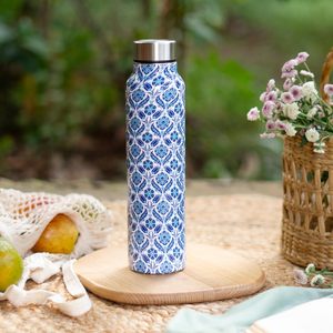 Stainless Steel Water Bottle Leak Proof BPA Free Reusable Drinking Bottle for School Office Home Gym <b>Travel</b> <b>Fridge</b> Friendly - Product Image 6