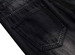Denim Pant <b>Men</b> Demin Jeans Slim Skinny Jeans Ripped Slim Fit <b>Stretch</b> Denim - Product Image 5