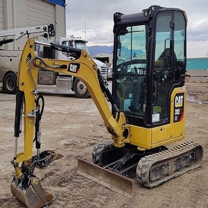 Mini-excavatrice CAT 302 CR de 3 tonnes, excavatrice sur chenilles de haute qualité, état excellent, moteur en parfait état - Product Image 6