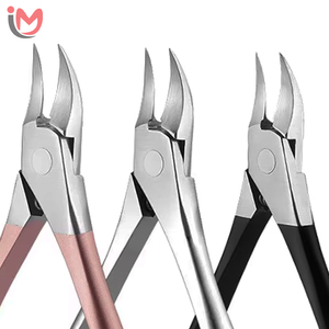 Coupe-cuticules personnalisés pour ongles incarnés - Acier inoxydable argent/noir/or rose - Services OEM - Product Image 2
