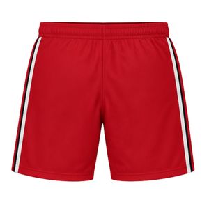 Shorts de hockey sur glace rouges, uniforme d'équipe sportive, vêtements d'entraînement sportif, vêtements de jeu en plein air, shorts de match légers pour le hockey - Product Image 2