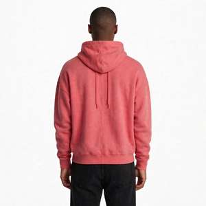 Sweat à capuche d'hiver tricoté 100 % coton respirant 340 GSM pour hommes GYM Active, style le plus récent, couleur unie, personnalisable, vente en gros - Product Image 5