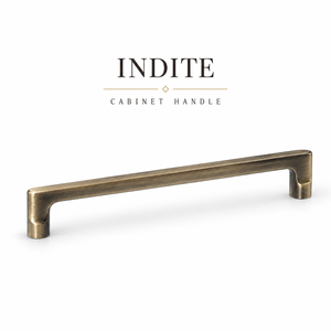 Matte Antique Indite Cabinet Handle Decorative Furniture Hardware For <b>Kitchen</b> <b>Cupboards</b> Drawers Wardrobes And Interior - Product Image 2