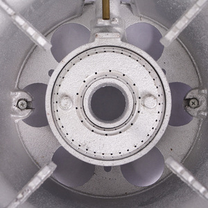 Estufa de quemador comercial Electrodomésticos de cocina de gas KB6 Estufa de gas de hierro fundido Tipo de gas NG LPG para uso comercial al aire libre - Product Image 3