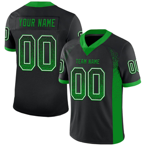 Latets Design Customize Team <b>Name</b> Short Sleeve Printed American Football Jersey 100% Polyester Breathable Moisture-Wicking Quick - Product Image 4