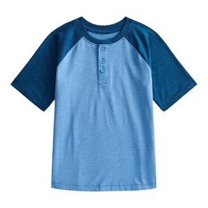 เสื้อยืดเด็ก แขนราแกลน คอกลม แขนสั้น ผ้าฝ้ายออร์แกนิค 100% ระบายอากาศได้ดี เป็นมิตรกับสิ่งแวดล้อม น้ำหนัก 160 กรัม ทรงปกติ - Product Image 4