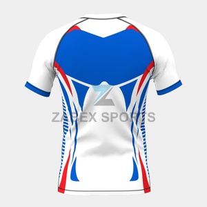 Men's Performance Sports <b>Rashguard</b> MMA <b>BJJ</b> Gear Compression Shirt Stretch Front Logo - Product Image 2