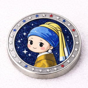 Cadeaux touristiques personnalisés, impression UV, émail, pièces commémoratives d'art de musée - Product Image 4