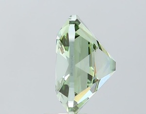 Diamant de laboratoire 5,20 carats vert vif fantaisie VS1, taille ancienne, certifié IGI, CVD, pierre libre pour bijoux de caractère - Product Image 4