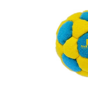 Hacky Sacks Super Quality Synthetic Suede Professional Adjustable Rubber Footbags 2.5 Inches Toy Balls NEXT <b>TECH</b> INDUSTRIES - Product Image 1