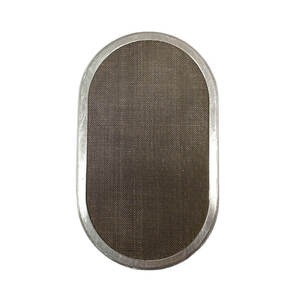 Stainless Steel (SS304/SS316) Wire Mesh Strainer for <b>Plastic</b> Recycling Machines & Granulation 50 Micron Industrial Filter - Product Image 3