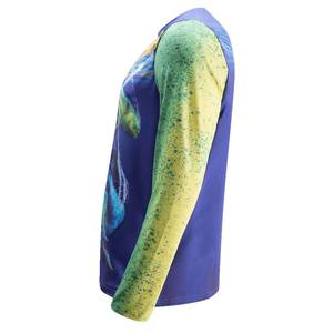 Camiseta Deportiva para Hombre, 100% Poliéster, UPF 50+, Secado Rápido, para Ejercicio al Aire Libre, Running, Fitness, Protección Solar, Pesca - Product Image 5