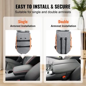 Cane di piccola taglia seggiolino auto 8 Lbs Pet copertura sedile posteriore con Console centrale per il piccolo Comfort canino - Product Image 4